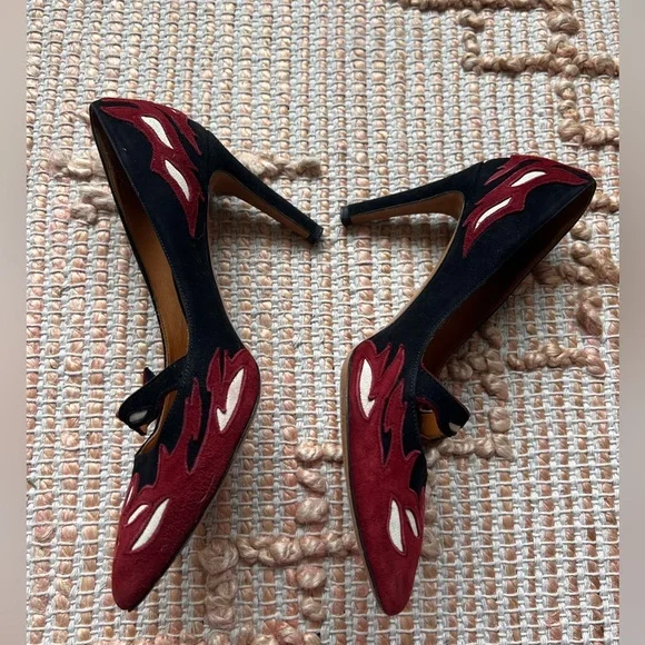 Isabel Marant Kylie suede heels - Picture 2 of 9